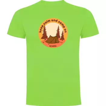 Футболка Kruskis Camp On, зеленый