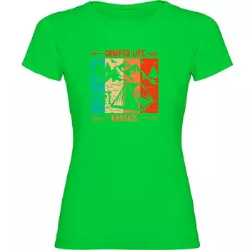 Футболка Kruskis Camper Life, зеленый