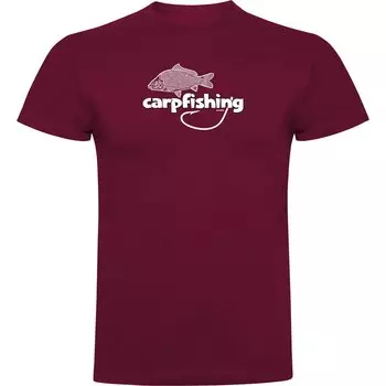 Футболка Kruskis Carpfishing, красный