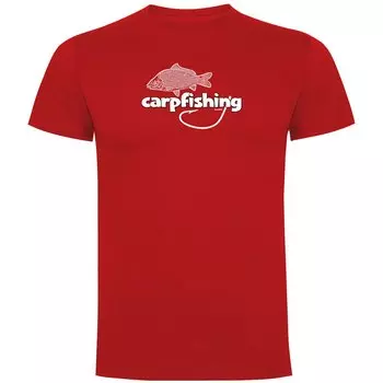 Футболка Kruskis Carpfishing, красный