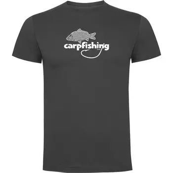 Футболка Kruskis Carpfishing, серый
