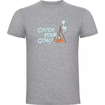 Футболка Kruskis Catch Your Goals, серый
