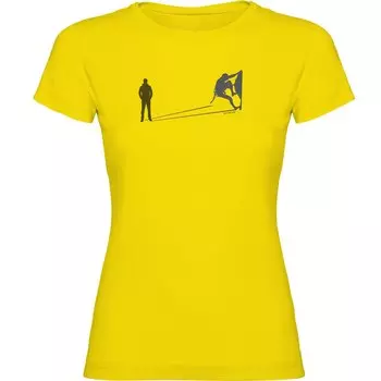 Футболка Kruskis Climb Shadow, желтый