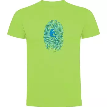 Футболка Kruskis Climber Fingerprint, зеленый