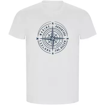 Футболка Kruskis Compass Rose ECO, белый