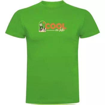 Футболка Kruskis Cool On Bike, зеленый