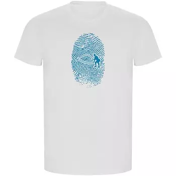 Футболка Kruskis Crossfit Fingerprint ECO, белый