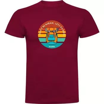 Футболка Kruskis Dont Be Afraid, красный