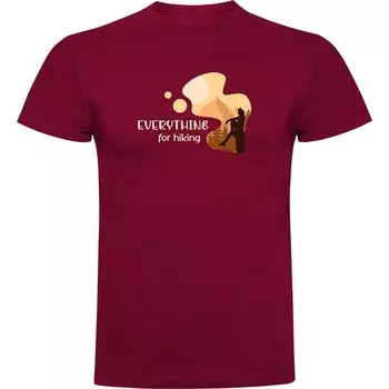 Футболка Kruskis Everything For Hiking, красный