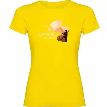 Футболка Kruskis Everything For Hiking, желтый