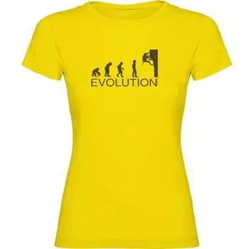 Футболка Kruskis Evolution Climbing, желтый