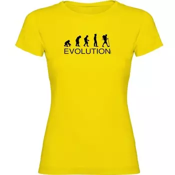 Футболка Kruskis Evolution Hiking, желтый
