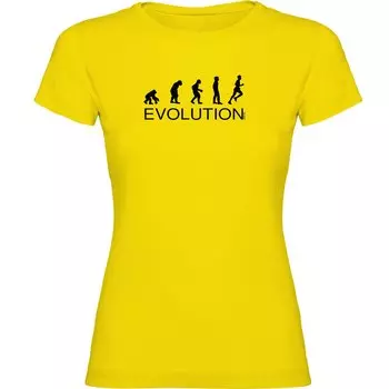 Футболка Kruskis Evolution Running, желтый