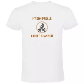 Футболка Kruskis Faster Than You, белый