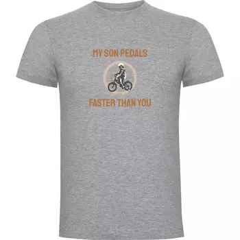 Футболка Kruskis Faster Than You, серый