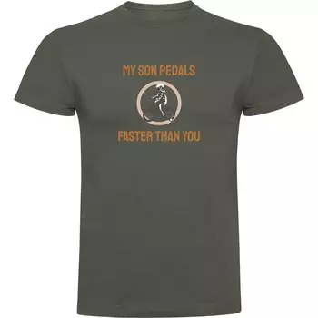 Футболка Kruskis Faster Than You, зеленый