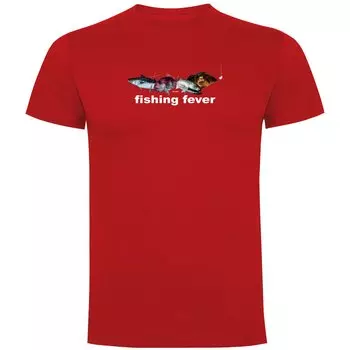 Футболка Kruskis Fishing Fever, красный