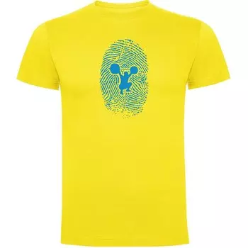 Футболка Kruskis Fitness Fingerprint, желтый