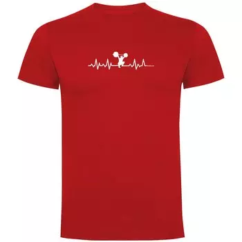 Футболка Kruskis Fitness Heartbeat, красный