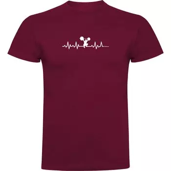 Футболка Kruskis Fitness Heartbeat, красный