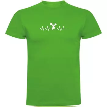 Футболка Kruskis Fitness Heartbeat, зеленый