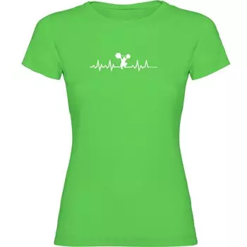 Футболка Kruskis Fitness Heartbeat, зеленый