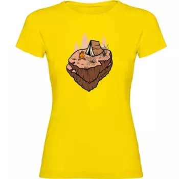Футболка Kruskis Floating Rock, желтый