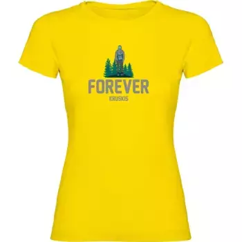 Футболка Kruskis Forever, желтый