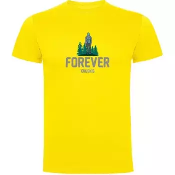 Футболка Kruskis Forever, желтый