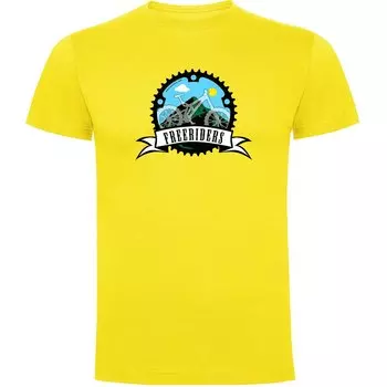 Футболка Kruskis Freeriders, желтый