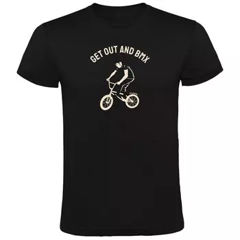 Футболка Kruskis Get Out And BMX, черный