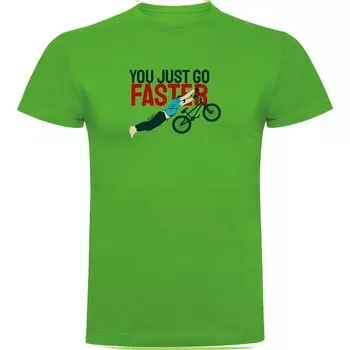 Футболка Kruskis Go Faster, зеленый