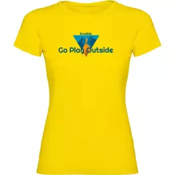 Футболка Kruskis Go Play Outside, желтый