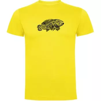 Футболка Kruskis Grouper Tribal, желтый