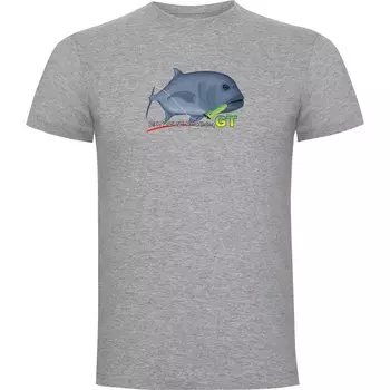 Футболка Kruskis GT Extreme Fishing, серый