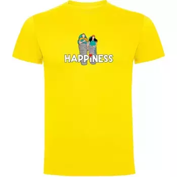 Футболка Kruskis Happiness, желтый