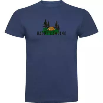 Футболка Kruskis Happy Camping, синий