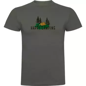 Футболка Kruskis Happy Camping, зеленый