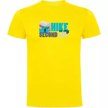 Футболка Kruskis Hike Second Life, желтый