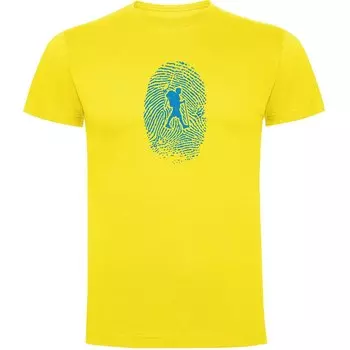 Футболка Kruskis Hiker Fingerprint, желтый