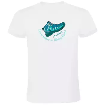 Футболка Kruskis Hiking Boots, белый