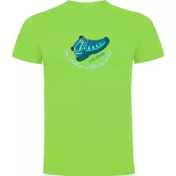 Футболка Kruskis Hiking Boots, зеленый