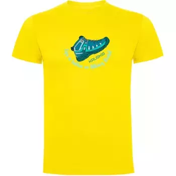 Футболка Kruskis Hiking Boots, желтый