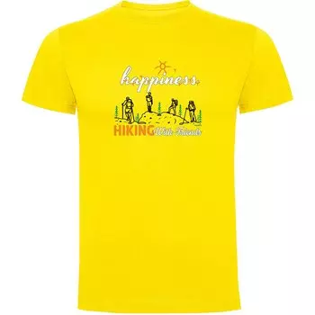 Футболка Kruskis Hiking Nature, желтый