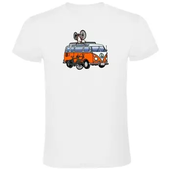 Футболка Kruskis Hippie Van Bike, белый