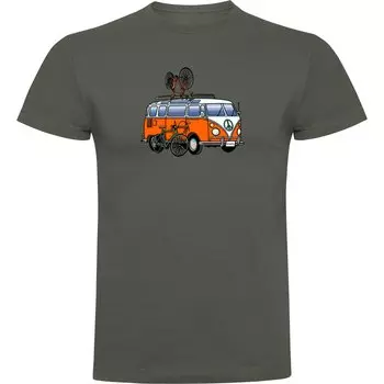 Футболка Kruskis Hippie Van Bike, зеленый