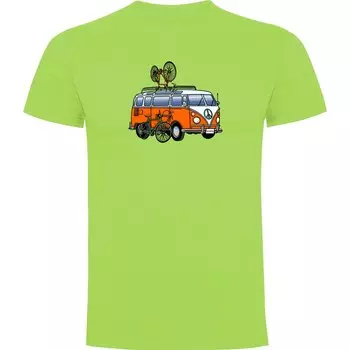 Футболка Kruskis Hippie Van Bike, зеленый