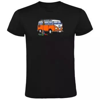 Футболка Kruskis Hippie Van Climbing, черный