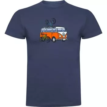 Футболка Kruskis Hippie Van MTB, синий