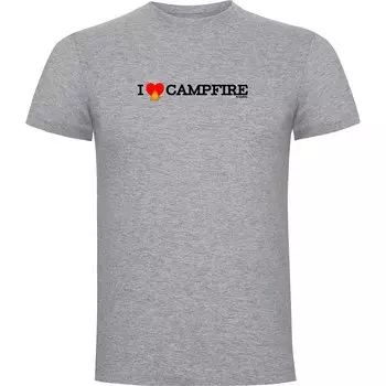 Футболка Kruskis I Love Campfire, серый